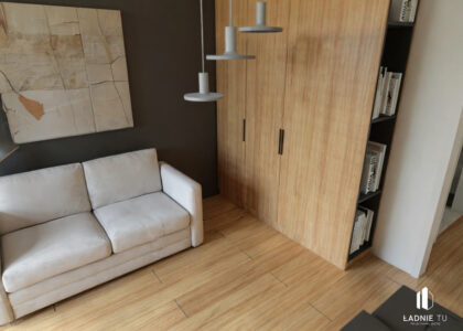 projekt wnętrza biura domowego