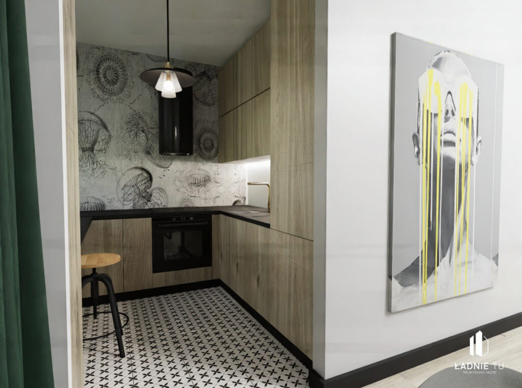 Projekt mieszkania w Łodzi pod wynajem