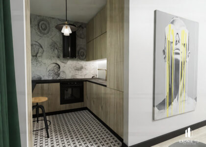 Projekt mieszkania w Łodzi pod wynajem