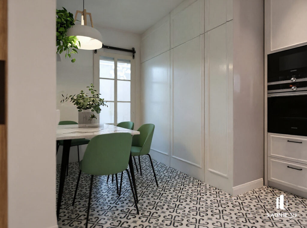 Projekt kuchni w stylu skandynawskim