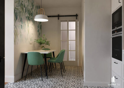 Projekt kuchni w stylu skandynawskim