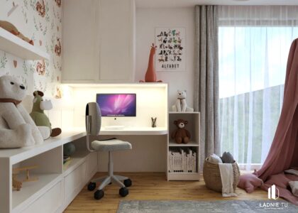 projekt pokoju dla dziewczynki w Błaszkach