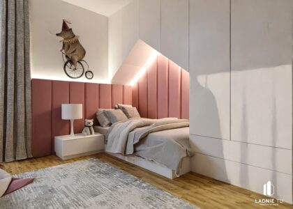 projekt pokoju dla dziewczynki w Błaszkach