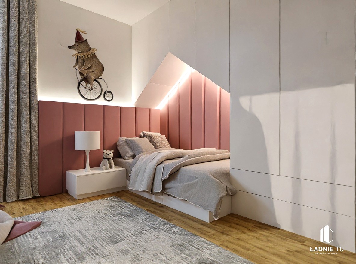 projekt pokoju dla dziewczynki w Błaszkach