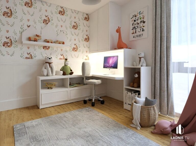 projekt pokoju dla dziewczynki w Błaszkach