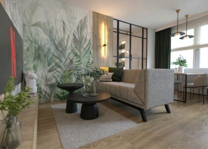 Projekt mieszkania w Łodzi pod wynajem