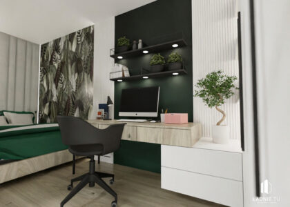 Projekt mieszkania w Łodzi pod wynajem