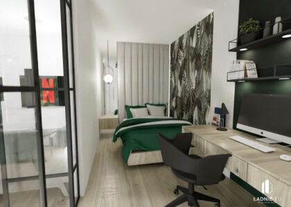 Projekt mieszkania w Łodzi pod wynajem