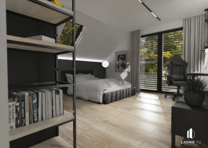 Projekt wnętrza pokoju dla nastolatka