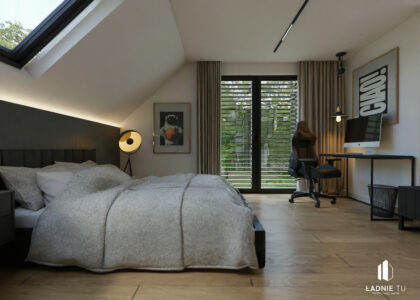 Projekt wnętrza pokoju dla nastolatka