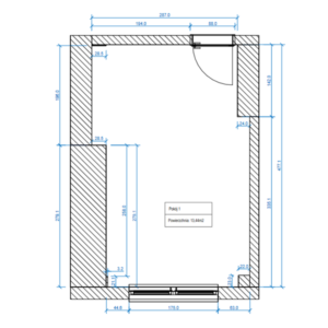 inwentaryzacja pomiarów wnętrz