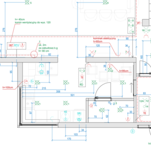 projekt elektryki punktów elektrycznych projekt wnętrza dokumentacja techniczna
