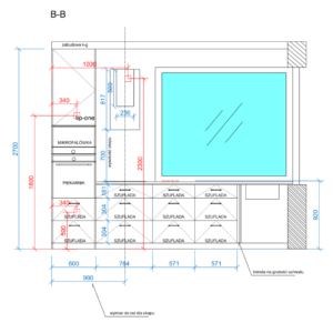 projekt kuchni zdunska wola stolarz kuchnia funkcjonalna